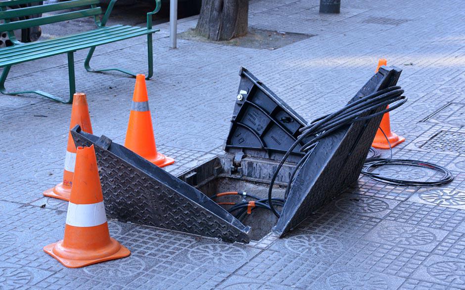 travaux assainissement Fleury-Mérogis